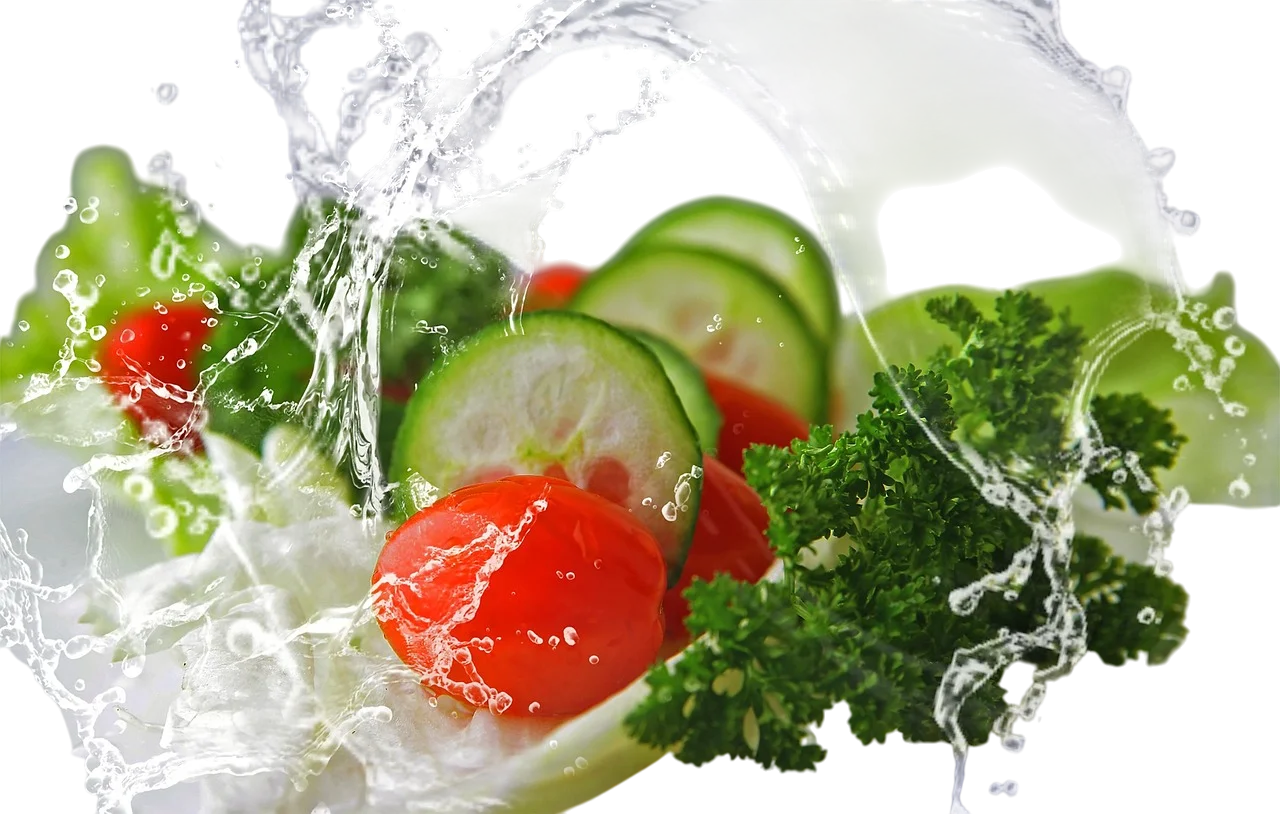 verduras lavadas